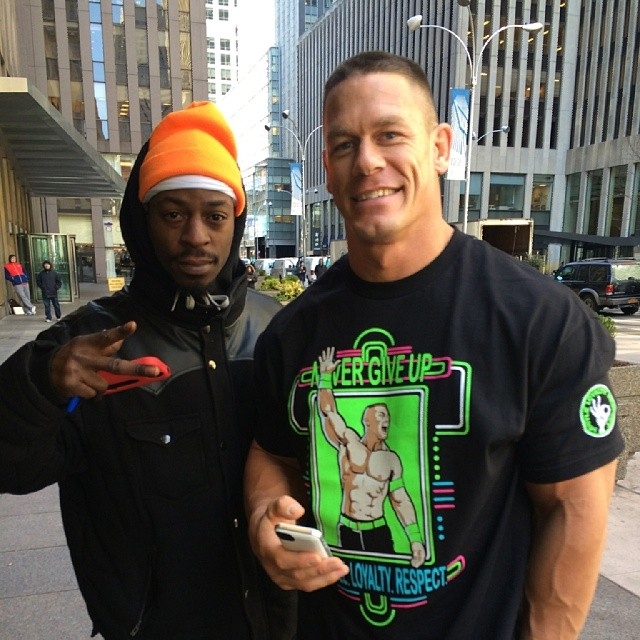 John Cena with RACC Trusted collector GTV Reality