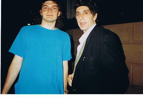 Al Pacino Photo with RACC Autograph Collector bpautographs