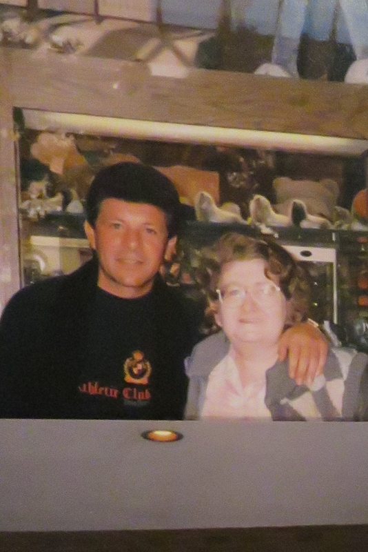 Frankie Avalon Photo with RACC Autograph Collector Sharon Howe