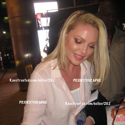 Katherine Heigl Autograph Profile
