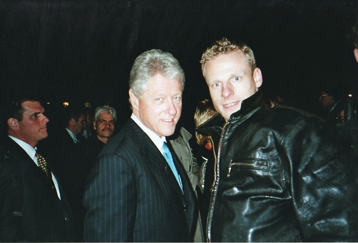 Bill Clinton Photo with RACC Autograph Collector AV-Autographs