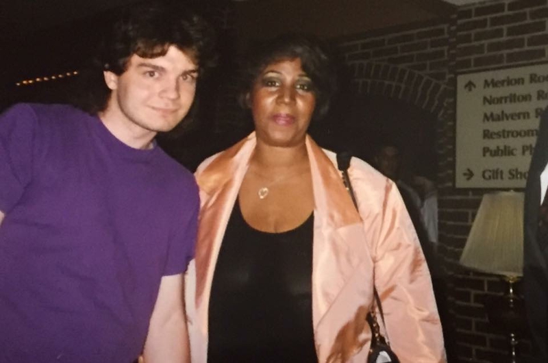 Aretha Franklin Photo with RACC Autograph Collector bpautographs