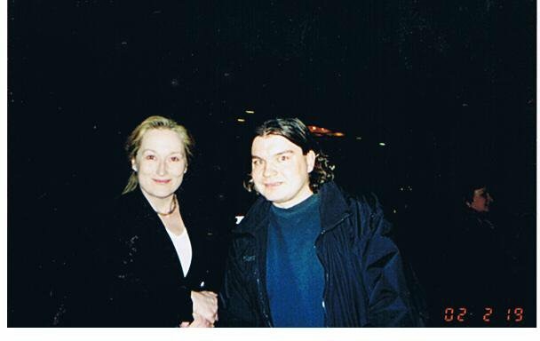 Meryl Streep Photo with RACC Autograph Collector bpautographs Meryl Streep Photo with RACC Autograph Collector bpautographs