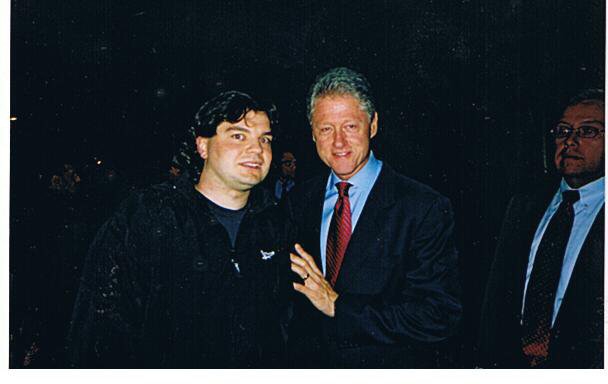 Bill Clinton Photo with RACC Autograph Collector bpautographs