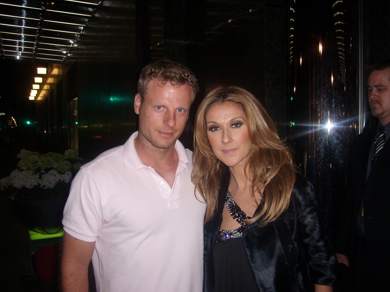 Celine Dion Photo with RACC Autograph Collector AV-Autographs