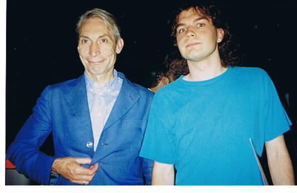 Charlie Watts Photo with RACC Autograph Collector bpautographs