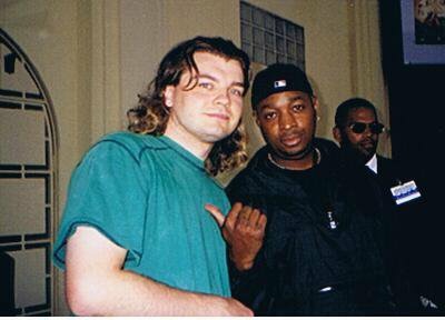 Chuck D Photo with RACC Autograph Collector bpautographs Chuck D Photo with RACC Autograph Collector bpautographs