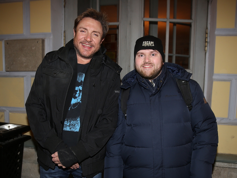 Simon Le Bon Photo with RACC Autograph Collector Ilya Zeta