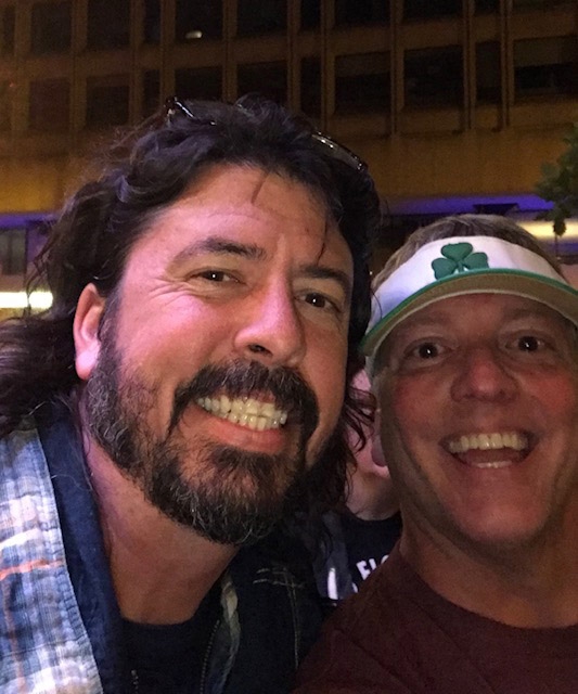 Dave Grohl Photo with RACC Autograph Collector Greg Drugan Dave Grohl Photo with RACC Autograph Collector Greg Drugan