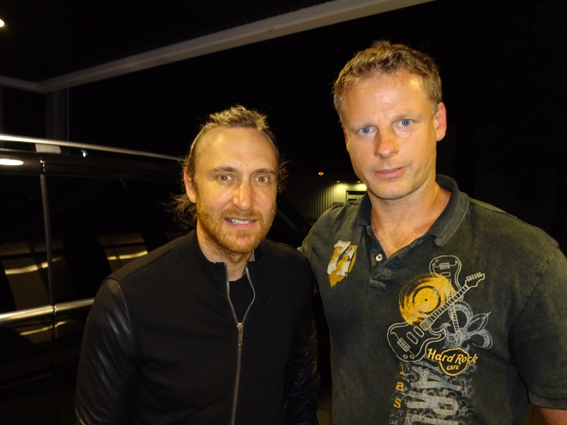 David Guetta Photo with RACC Autograph Collector AV-Autographs