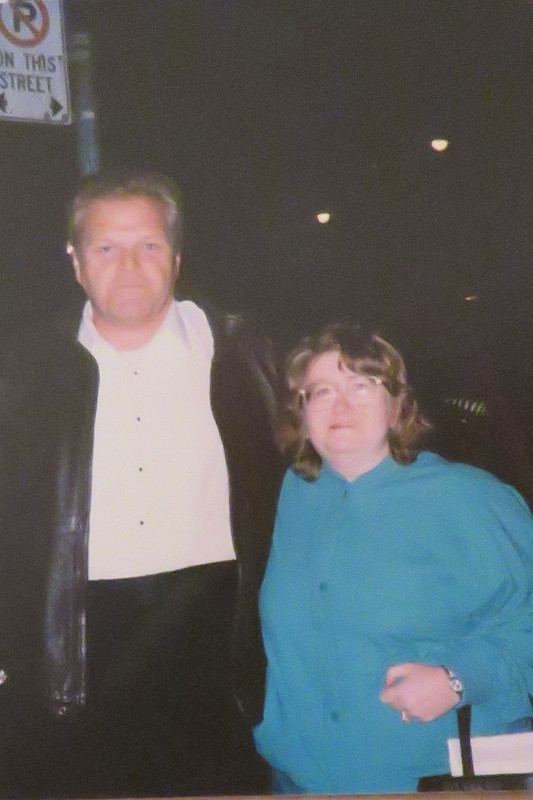 Brian Dennehy Photo with RACC Autograph Collector Sharon Howe