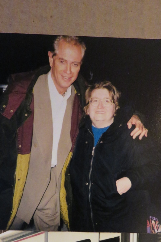 Troy Donahue Photo with RACC Autograph Collector Sharon Howe