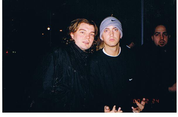 Eminem Photo with RACC Autograph Collector bpautographs