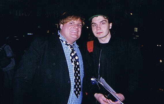 Chris Farley Photo with RACC Autograph Collector bpautographs