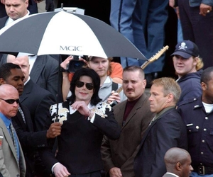 Michael Jackson with Justin Steffman