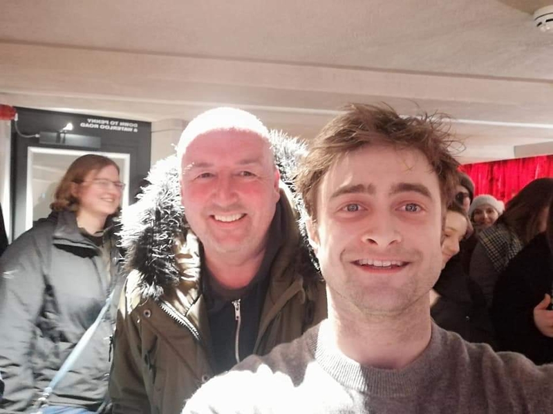 Daniel Radcliffe Photo with RACC Autograph Collector Celebrity Signings UK
