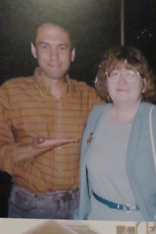 Gilbert Gottfried Photo with RACC Autograph Collector Sharon Howe