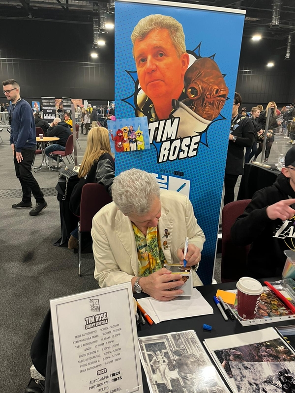 Tim Rose Signing Autograph for RACC Autograph Collector Abz Autographs