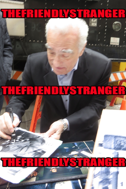 Martin Scorsese Signing Autograph for RACC Autograph Collector THEFRIENDLYSTRANGER