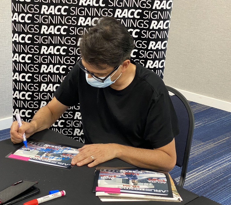 Ralph Macchio Proof Signing Photo from RACC Autograph Collector Framing