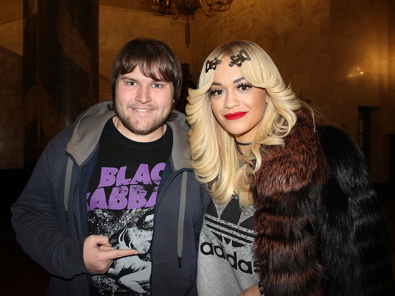 Rita Ora Photo with RACC Autograph Collector Ilya Zeta