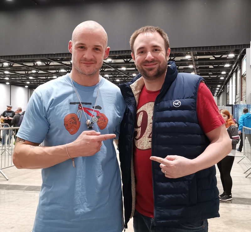 Josh Herdman Photo with RACC Autograph Collector Abz Autographs Josh Herdman Photo with RACC Autograph Collector Abz Autographs