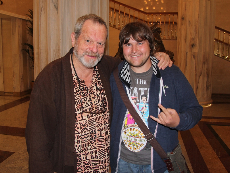 Terry Gilliam Photo with RACC Autograph Collector Ilya Zeta