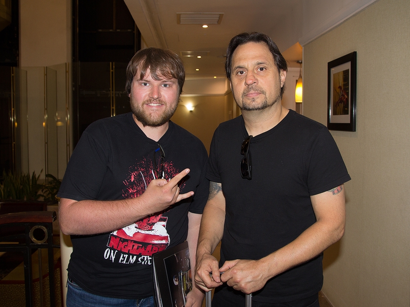 Dave Lombardo Photo with RACC Autograph Collector Ilya Zeta Dave Lombardo Photo with RACC Autograph Collector Ilya Zeta