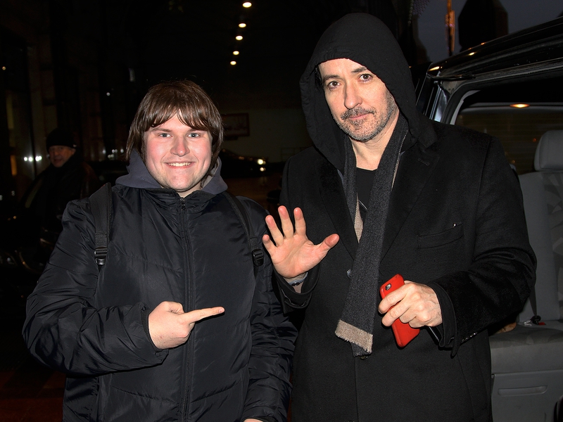 John Cusack Photo with RACC Autograph Collector Ilya Zeta