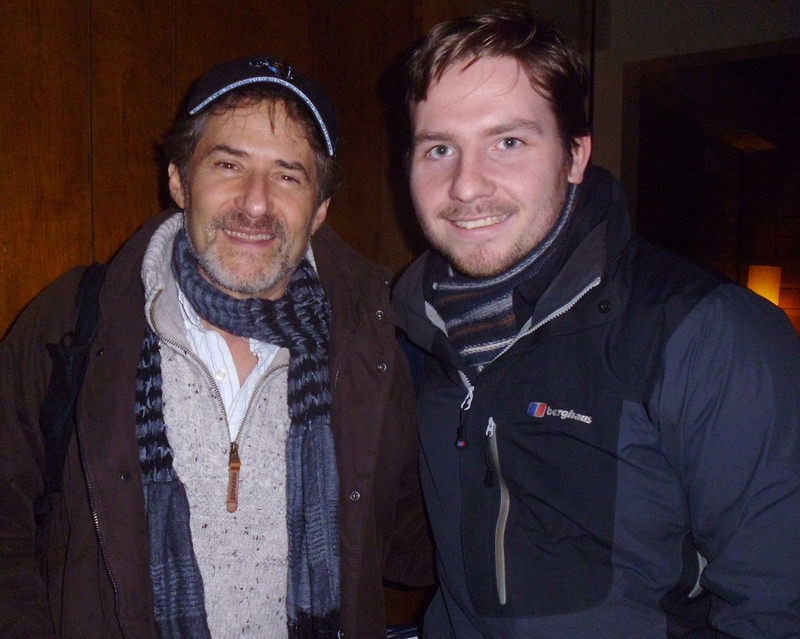 James Horner Photo with RACC Autograph Collector Robert Swale