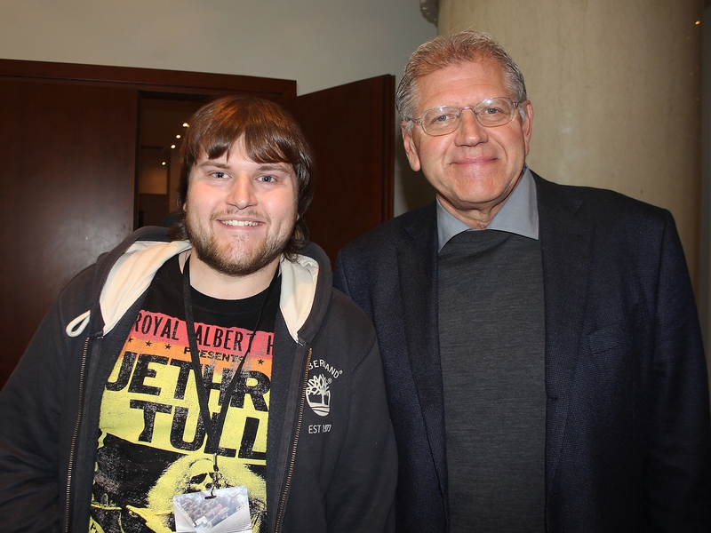 Robert Zemeckis Photo with RACC Autograph Collector Ilya Zeta