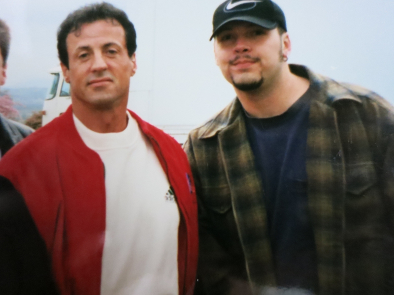 Sylvester Stallone Photo with RACC Autograph Collector Autographs99