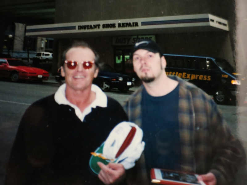 Jack Nicholson Photo with RACC Autograph Collector Autographs99