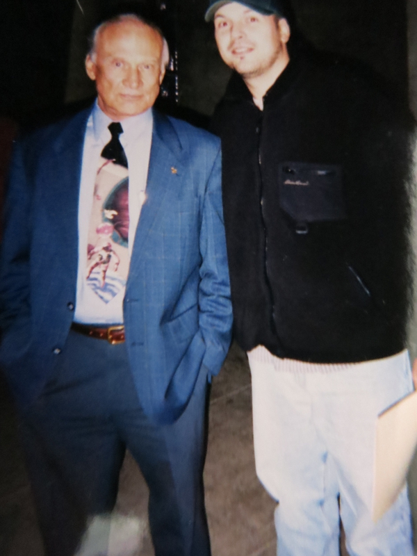 Buzz Aldrin Photo with RACC Autograph Collector Autographs99