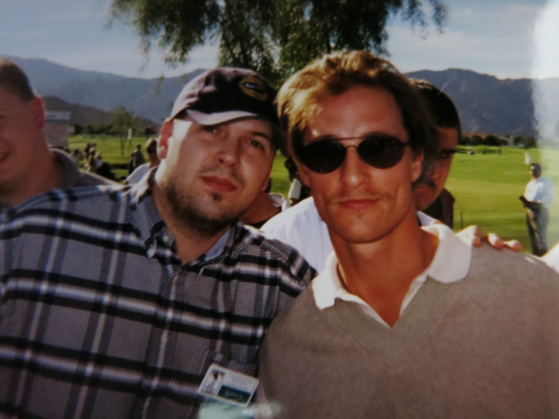 Matthew McConaughey Photo with RACC Autograph Collector Autographs99