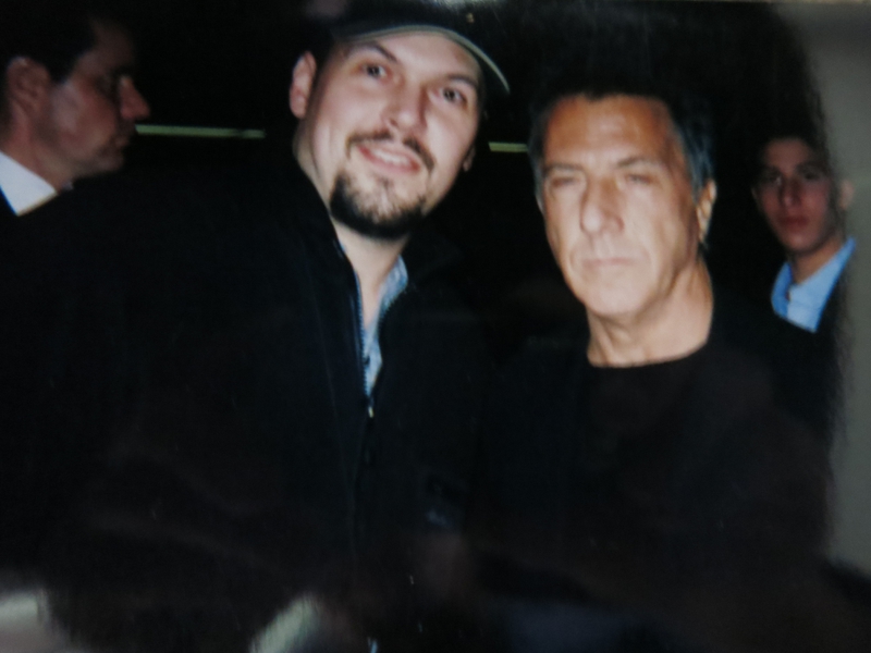 Dustin Hoffman Photo with RACC Autograph Collector Autographs99