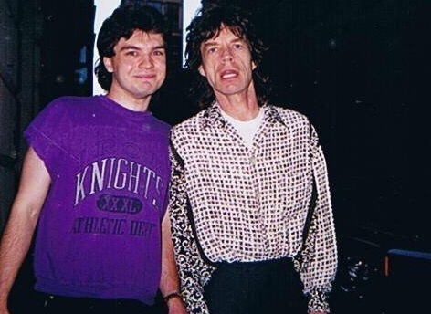 Mick Jagger Photo with RACC Autograph Collector bpautographs