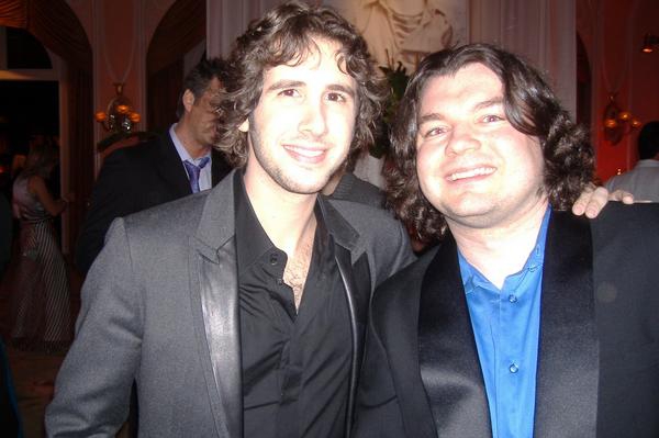 Josh Groban Photo with RACC Autograph Collector bpautographs Josh Groban Photo with RACC Autograph Collector bpautographs