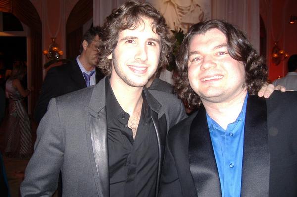 Josh Groban Photo with RACC Autograph Collector bpautographs