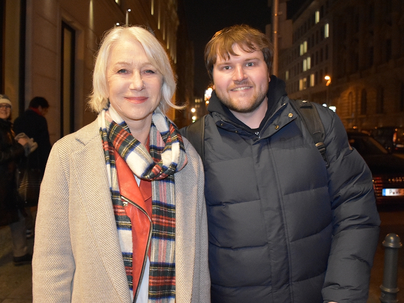 Helen Mirren Photo with RACC Autograph Collector Ilya Zeta