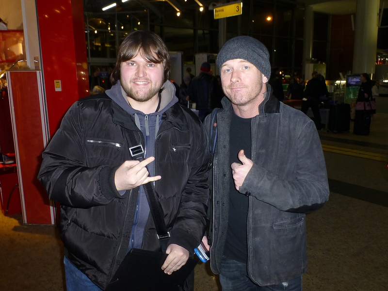 Corey Taylor Photo with RACC Autograph Collector Ilya Zeta