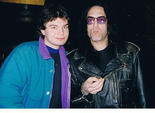 Paul Stanley Photo with RACC Autograph Collector bpautographs