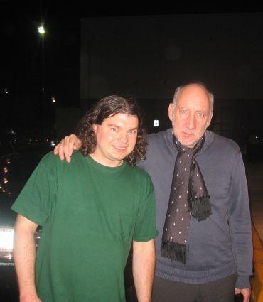 Pete Townshend Photo with RACC Autograph Collector bpautographs Pete Townshend Photo with RACC Autograph Collector bpautographs