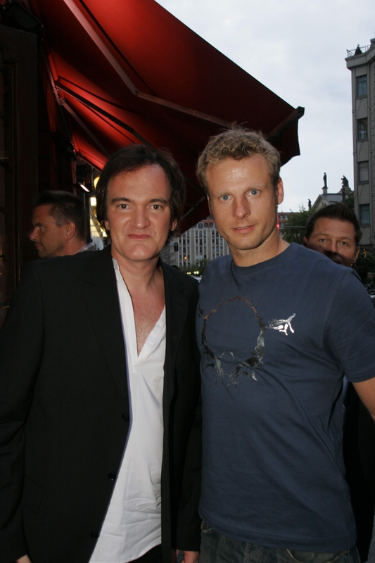 Quentin Tarantino Photo with RACC Autograph Collector AV-Autographs
