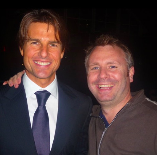 Tom Cruise Photo with RACC Autograph Collector Behind The Scenes Limited