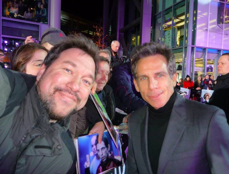 Ben Stiller Photo with RACC Autograph Collector RB-Autogramme Berlin