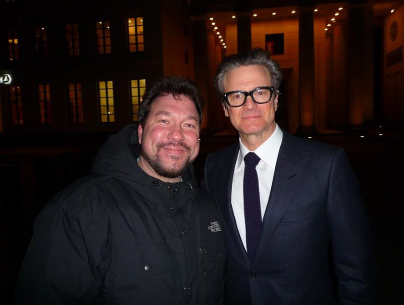 Colin Firth Photo with RACC Autograph Collector RB-Autogramme Berlin Colin Firth Photo with RACC Autograph Collector RB-Autogramme Berlin