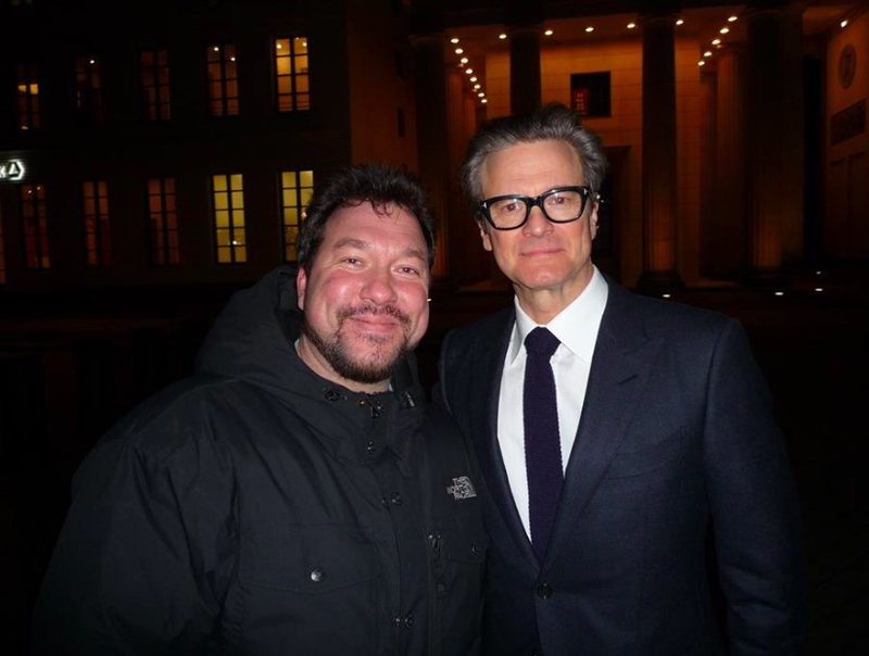 Colin Firth Photo with RACC Autograph Collector RB-Autogramme Berlin