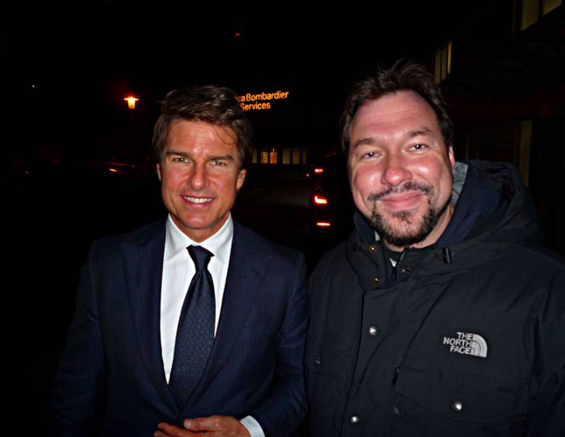 Tom Cruise Photo with RACC Autograph Collector RB-Autogramme Berlin