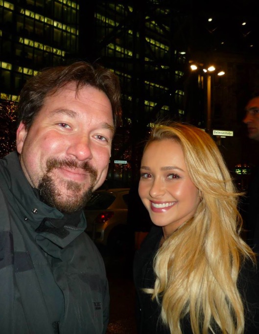 Hayden Panettiere Photo with RACC Autograph Collector RB-Autogramme Berlin